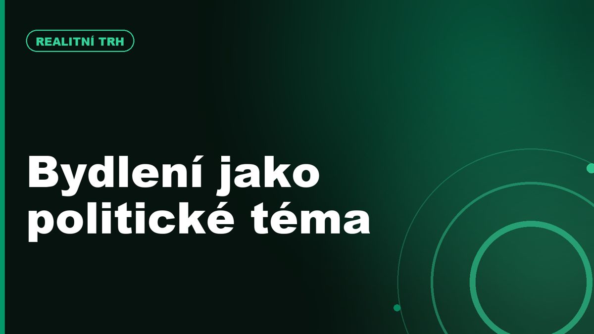 Bydlení jako politické téma roku 2026: co sledovat u zákonů, obcí a developerů