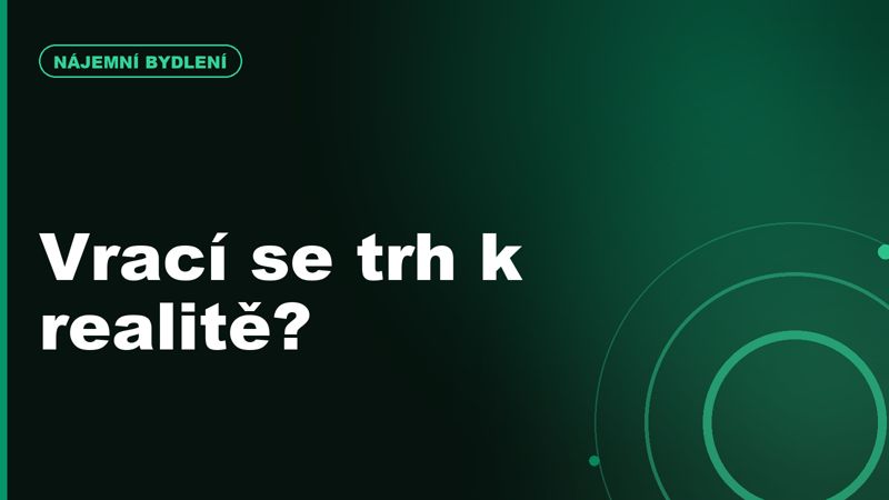 Nájemné, ceny bytů a mzdy v roce 2026: začíná se trh vracet k realitě?