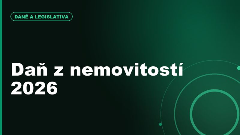 Daň z nemovitých věcí 2026: kdo měl podat přiznání a kdo řeší jen platbu